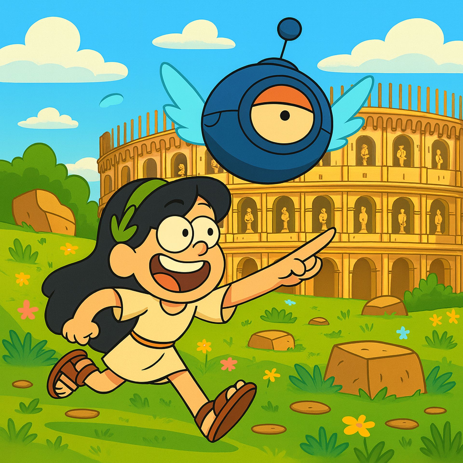 Colosseum adventure tour poster